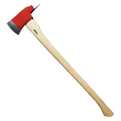 Hache de pompier avec manche en bois